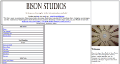 Desktop Screenshot of bisonstudios.com